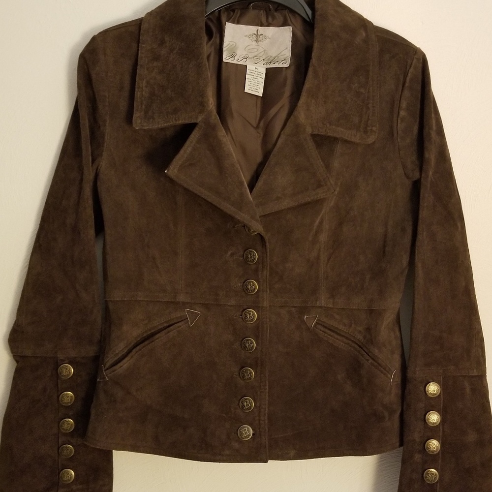 BB Dakota suede crop jacket